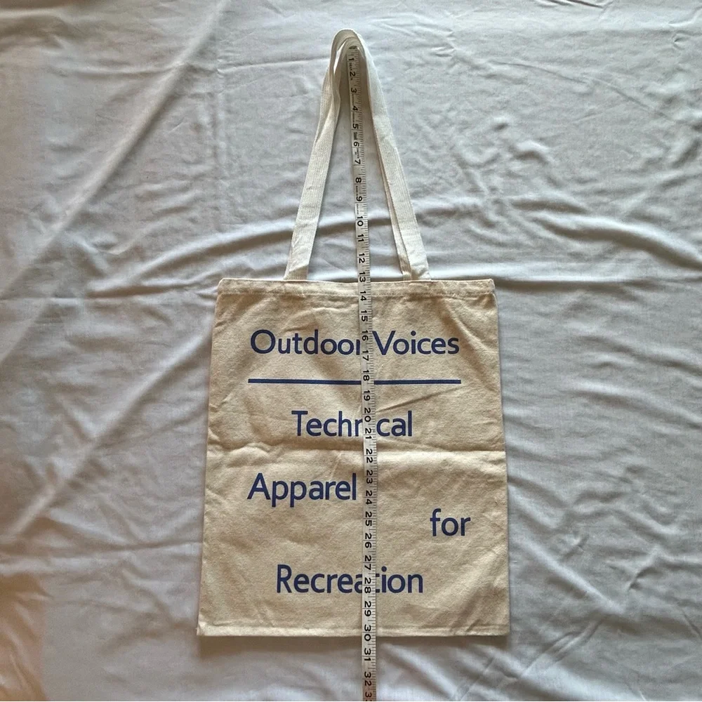 Outdoor Voices Canvas Tote Brand New Without Tags!